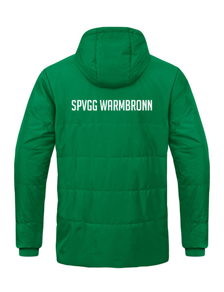 Coachjacke Team mit Kapuze inkl. Wappen u. Vereinsname (Initialen optional)