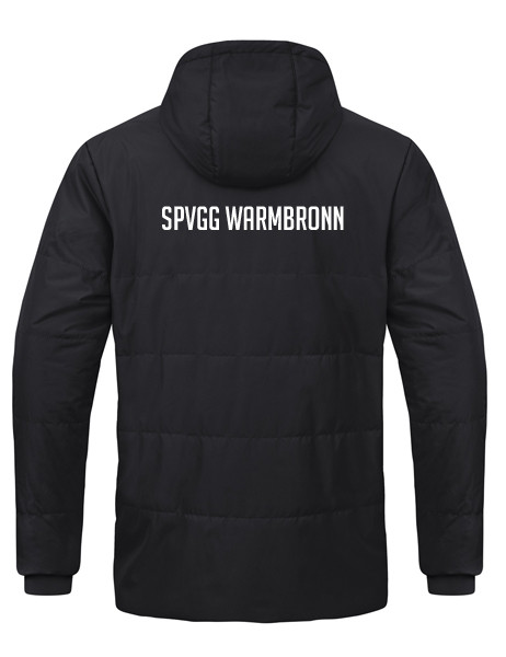 Coachjacke Team mit Kapuze inkl. Wappen u. Vereinsname (Initialen optional)