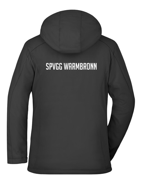 Damen Wintersoftshelljacke inkl. Wappen u. Vereinsname (Initialen optional)